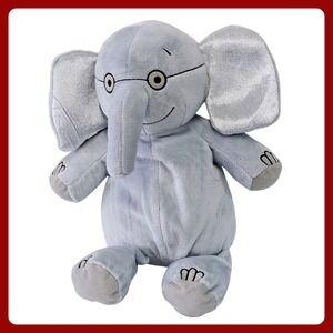 Kohl's Cares Mo Willems Elephant Gerald Plush Blue Glasses 11" Stuffed Animal